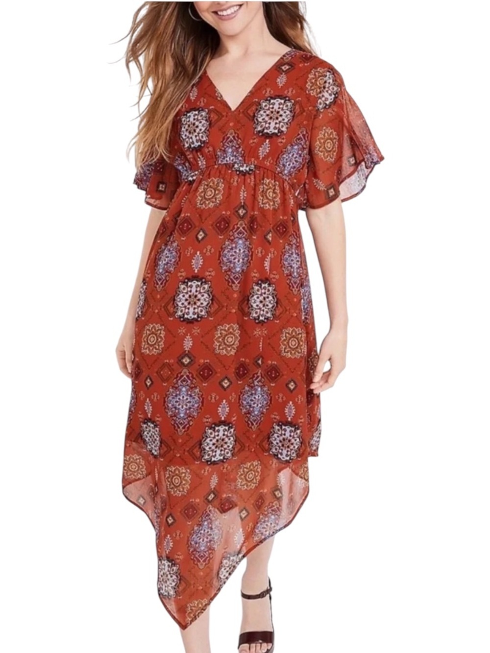 Maurices women’s beautiful dress size 2X boho in excellent condition